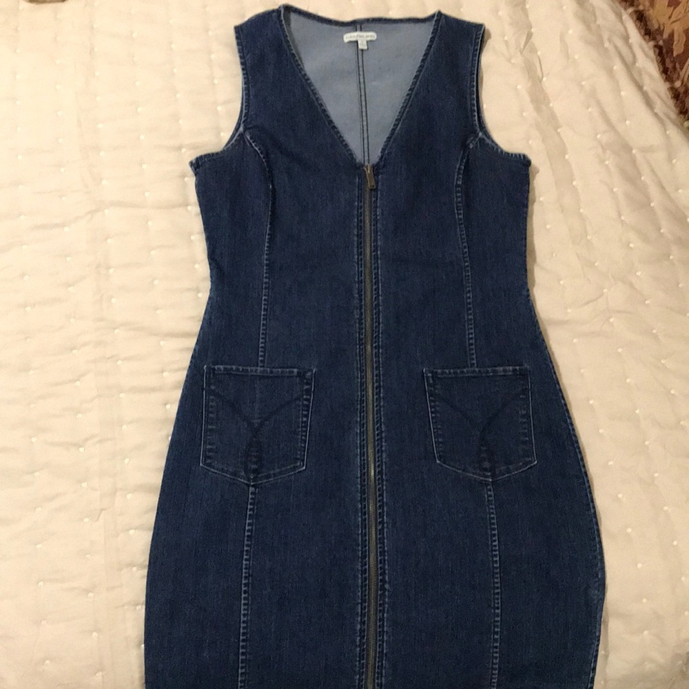 Denim dress